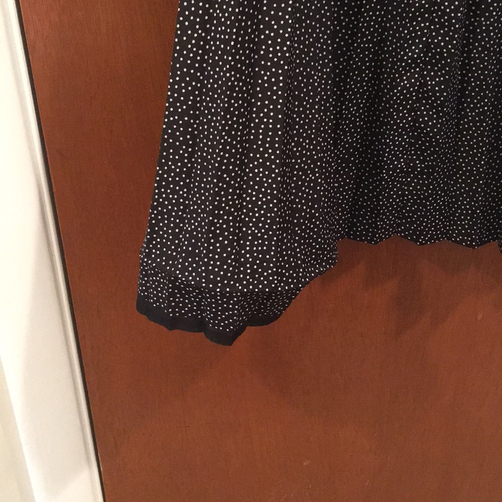 JCREW Pleated Midi Skirt in Mini Dot - Picture 3 of 3